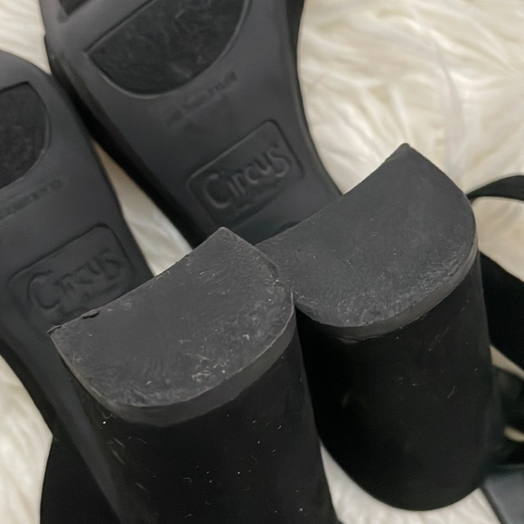 Circus By Sam Edelman Women’s Annette Ankle Strap Sandal Black Size 7.5 - Picture 11 of 14